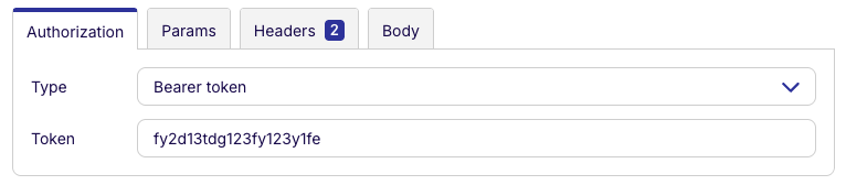 API test authorization