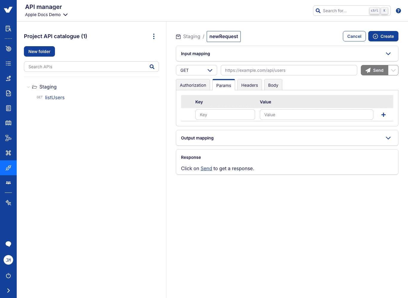 Create API test