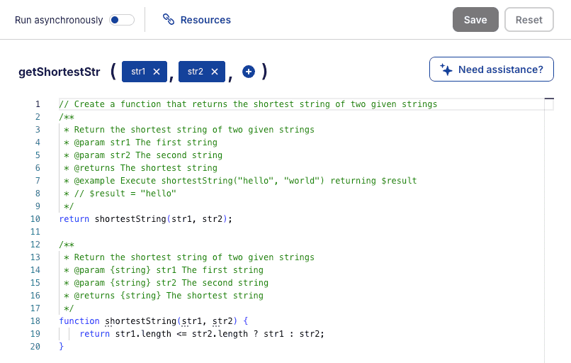 Parameters