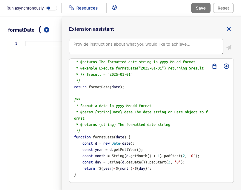 AI assistant