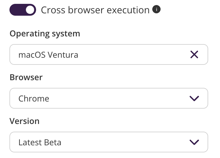 New operating systems in the execution planner