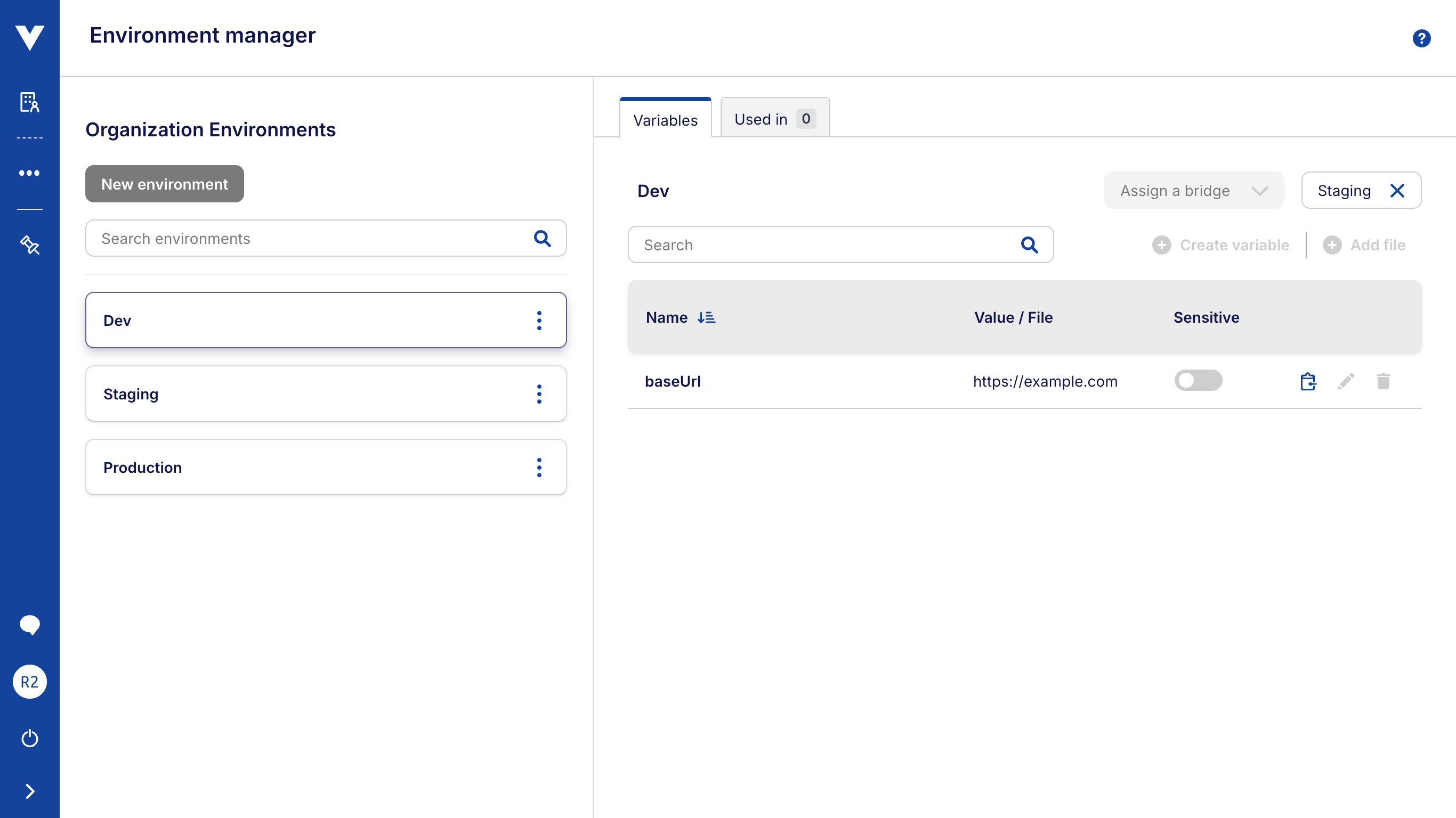 Orchestration data sharing