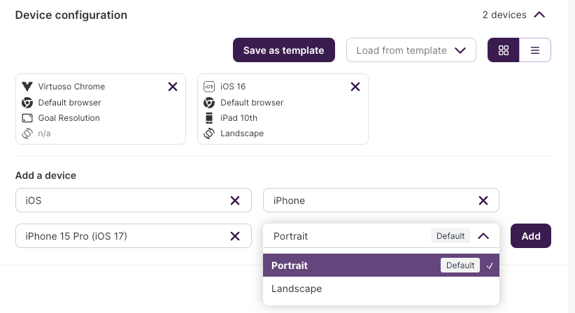 Device Orientation