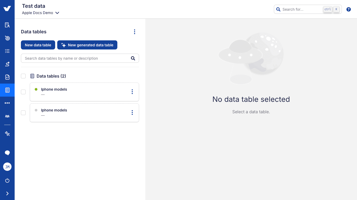 Test data manager