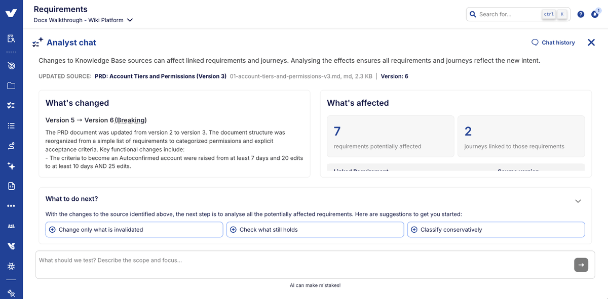 Step 4: what changed and what it affects