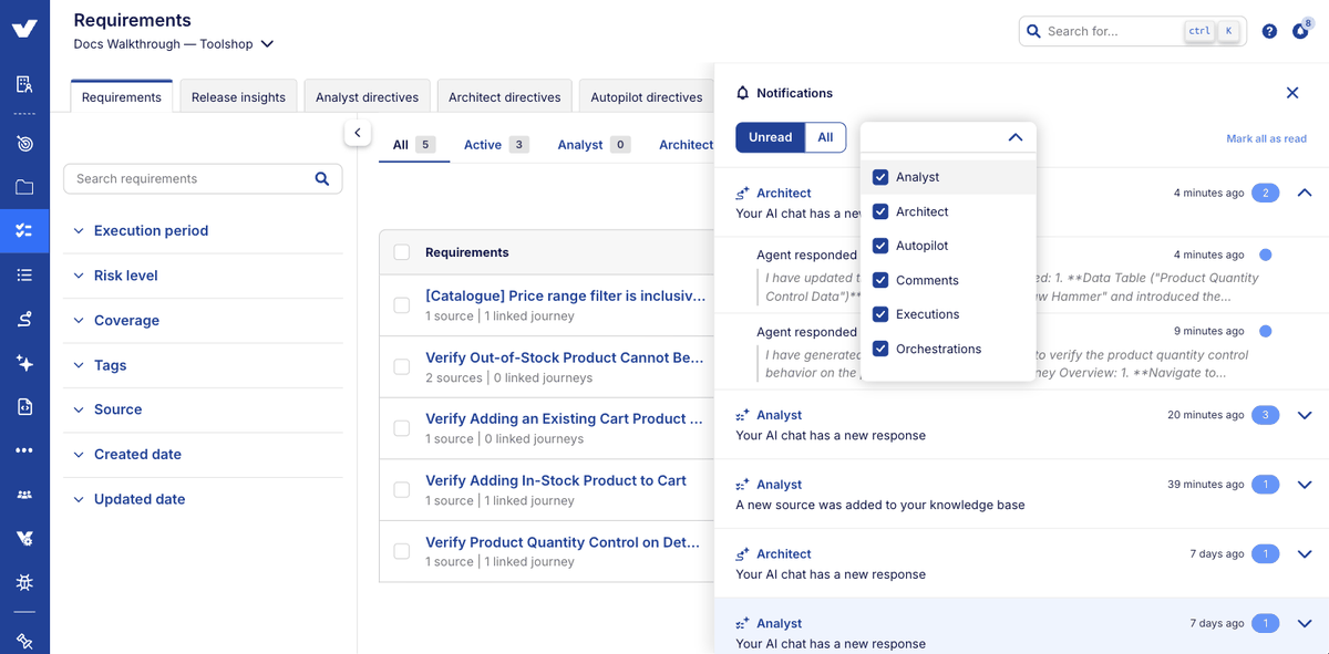 Step 4: filtering by type